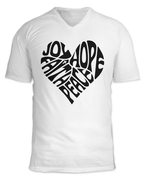 Unisex Jersey SS V-Neck T-Shirt