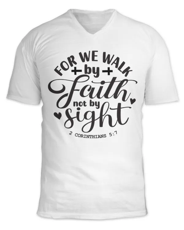 Unisex Jersey SS V-Neck T-Shirt