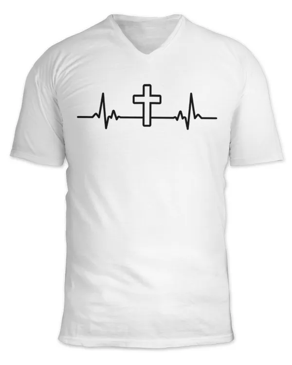 Unisex Jersey SS V-Neck T-Shirt