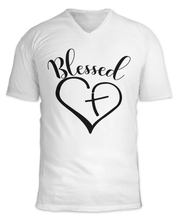 Unisex Jersey SS V-Neck T-Shirt