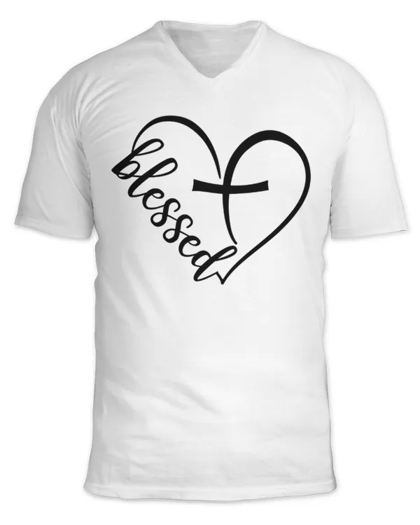 Unisex Jersey SS V-Neck T-Shirt