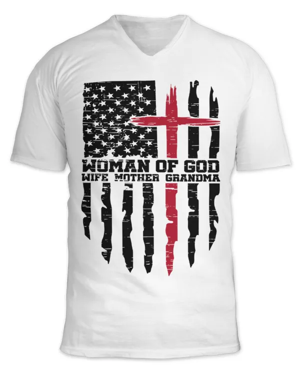 Unisex Jersey SS V-Neck T-Shirt