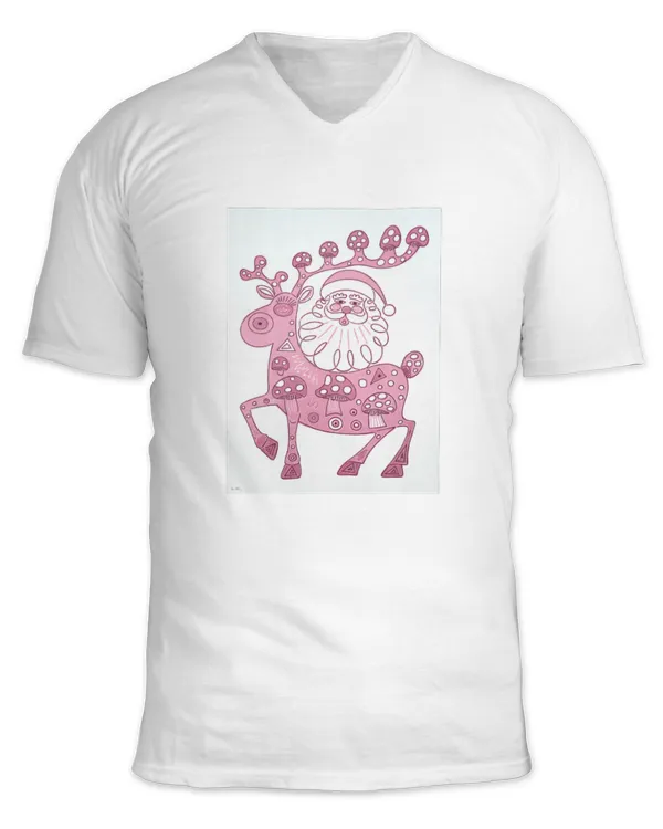 Unisex Jersey SS V-Neck T-Shirt