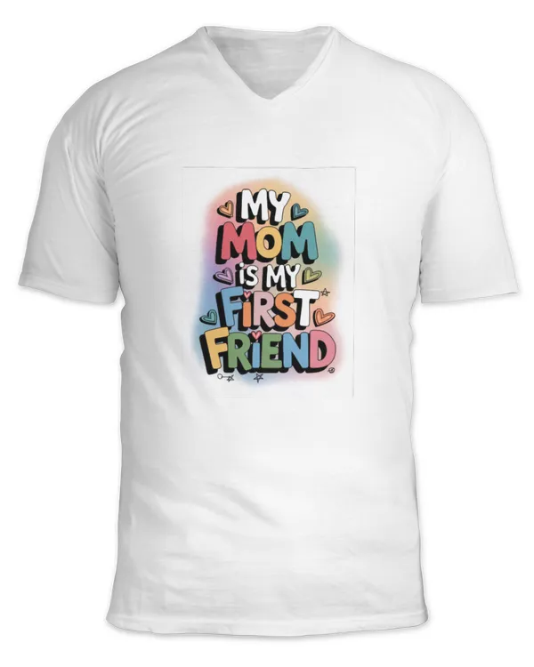 Unisex Jersey SS V-Neck T-Shirt