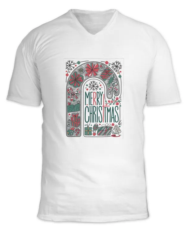 Unisex Jersey SS V-Neck T-Shirt