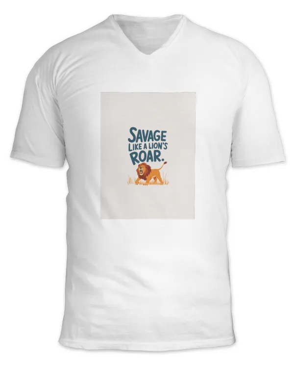 Unisex Jersey SS V-Neck T-Shirt