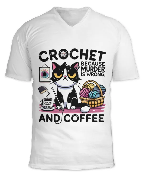 Unisex Jersey SS V-Neck T-Shirt