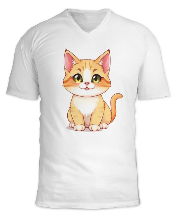 Unisex Jersey SS V-Neck T-Shirt