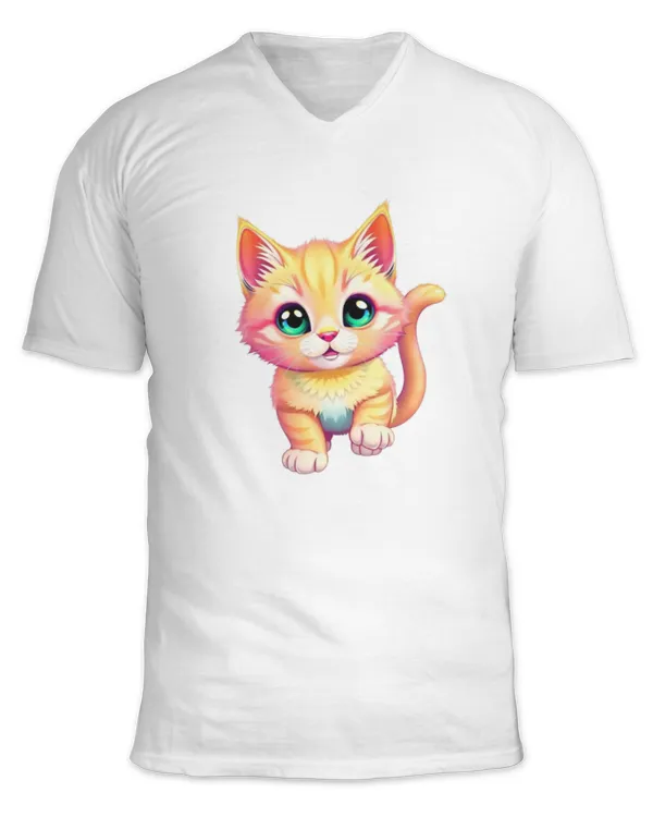 Unisex Jersey SS V-Neck T-Shirt