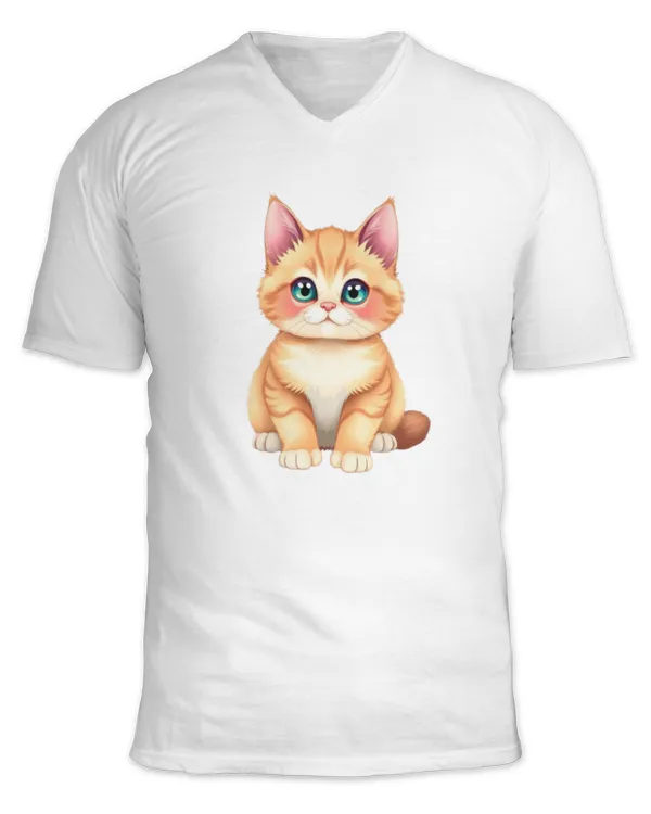 Unisex Jersey SS V-Neck T-Shirt