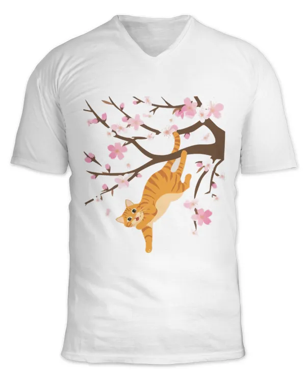 Unisex Jersey SS V-Neck T-Shirt