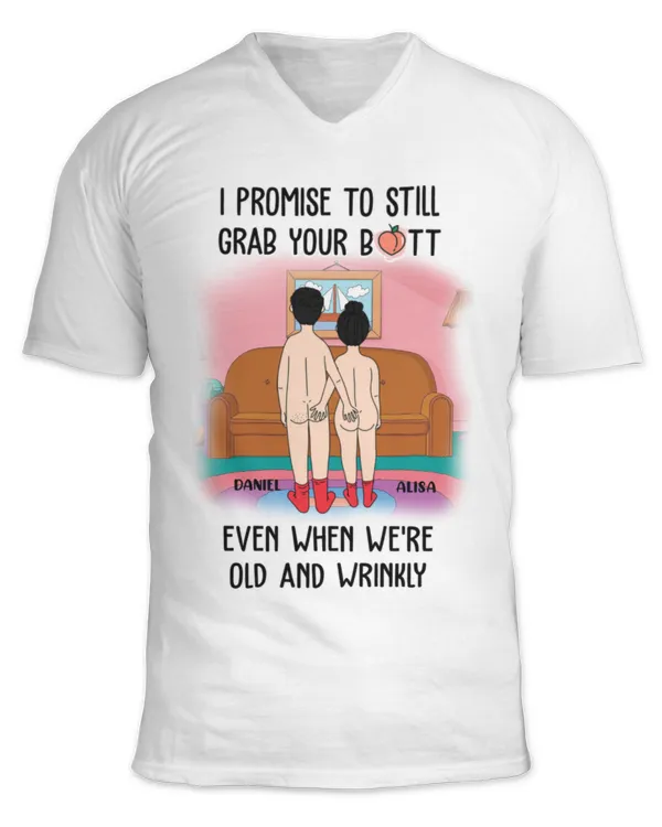 Unisex Jersey SS V-Neck T-Shirt