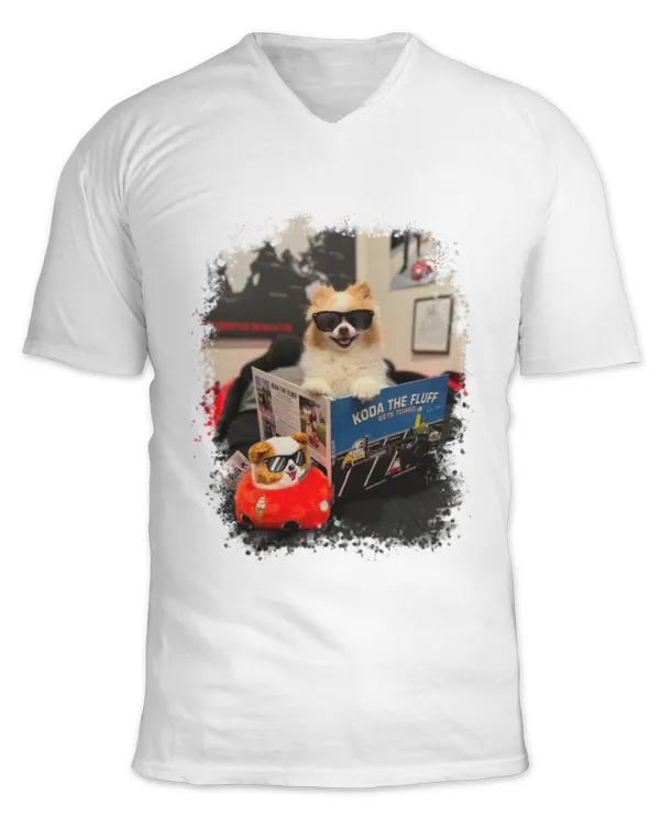Unisex Jersey SS V-Neck T-Shirt