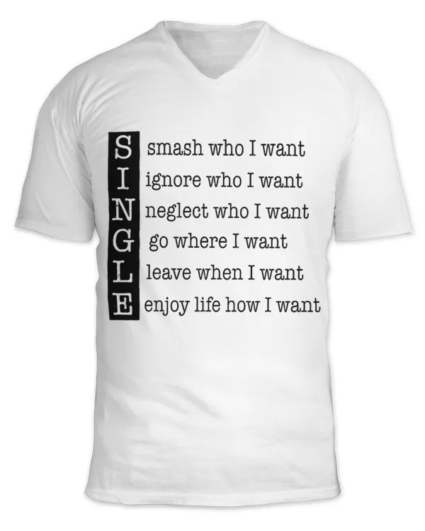 Unisex Jersey SS V-Neck T-Shirt