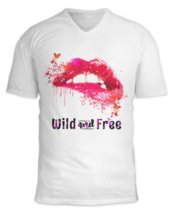 Unisex Jersey SS V-Neck T-Shirt