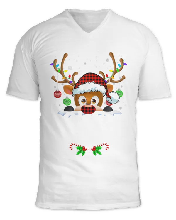Unisex Jersey SS V-Neck T-Shirt