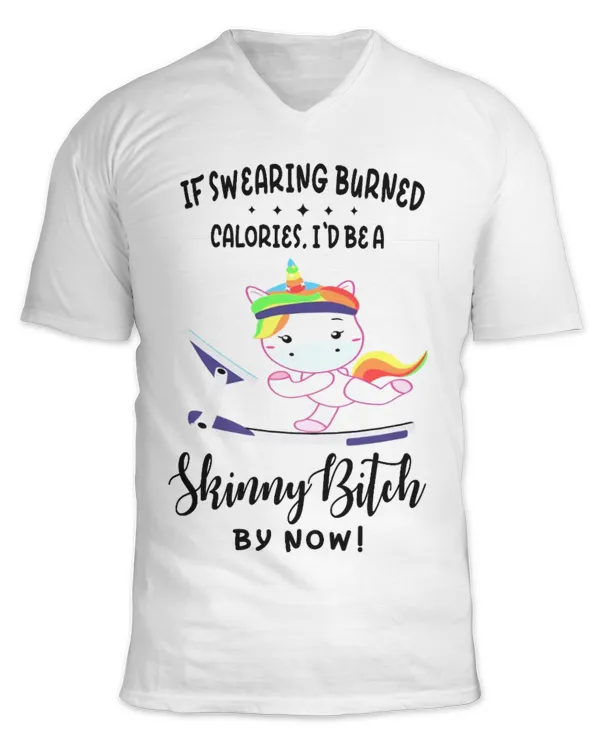 Unisex Jersey SS V-Neck T-Shirt