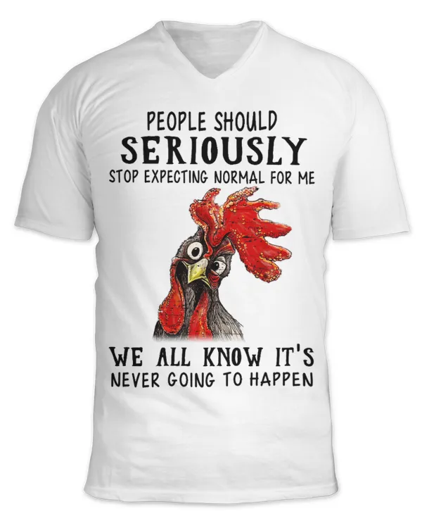 Unisex Jersey SS V-Neck T-Shirt