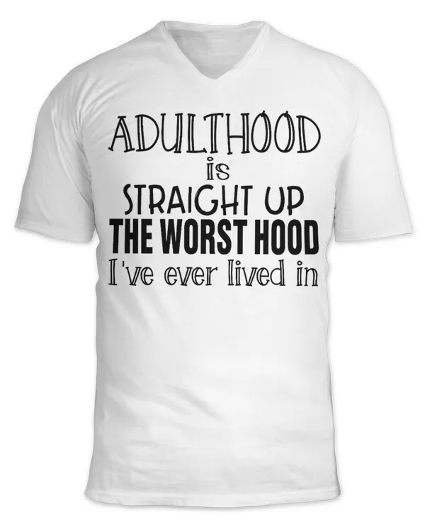 Unisex Jersey SS V-Neck T-Shirt