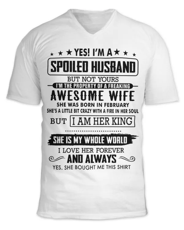 Unisex Jersey SS V-Neck T-Shirt