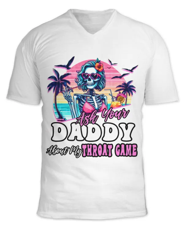 Unisex Jersey SS V-Neck T-Shirt