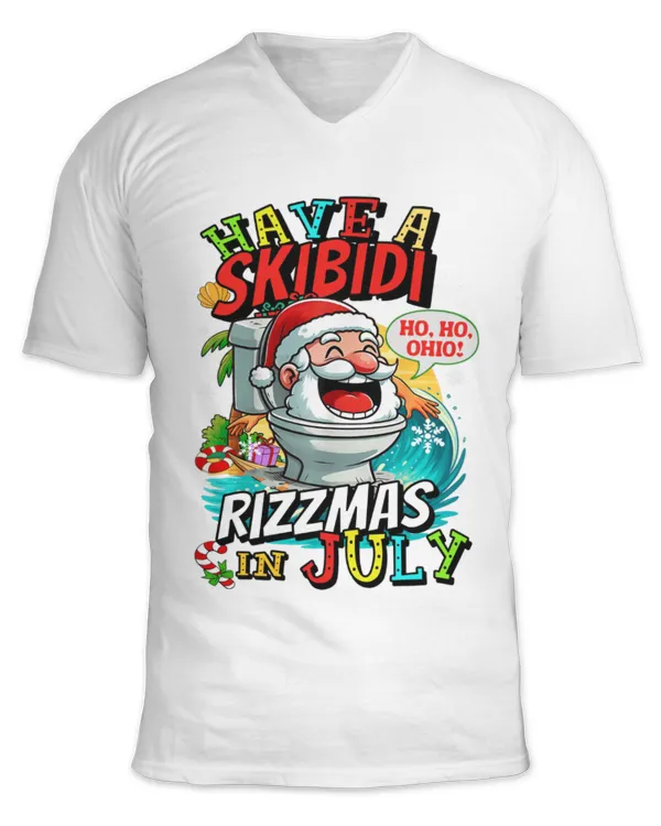 Unisex Jersey SS V-Neck T-Shirt
