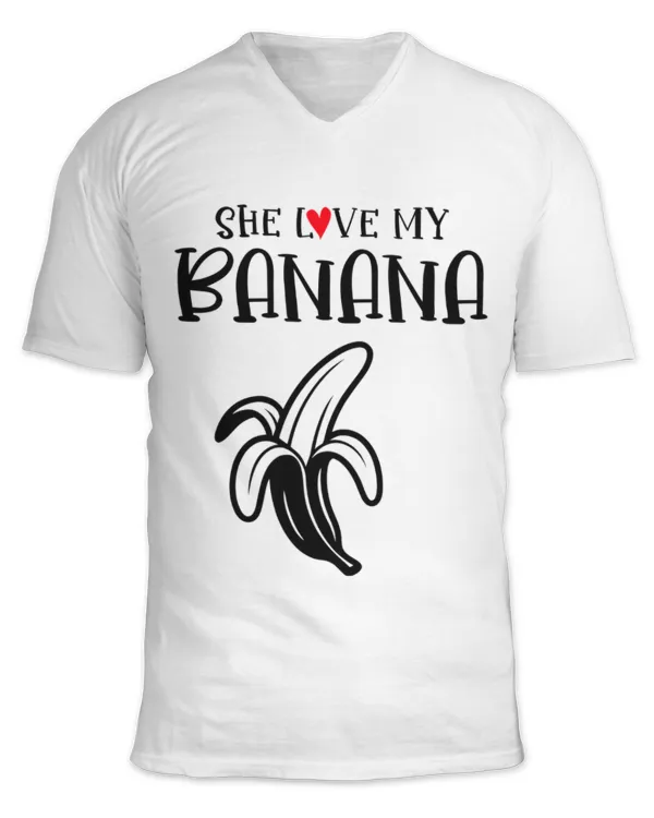 Unisex Jersey SS V-Neck T-Shirt