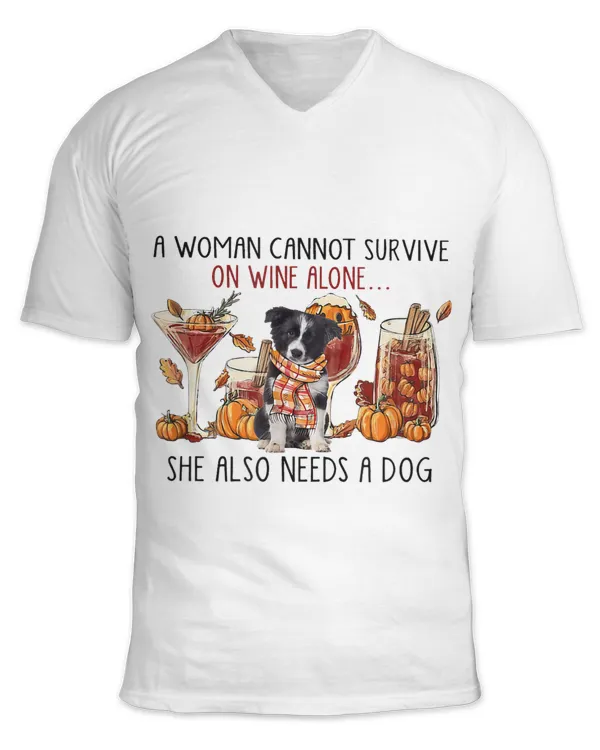 Unisex Jersey SS V-Neck T-Shirt