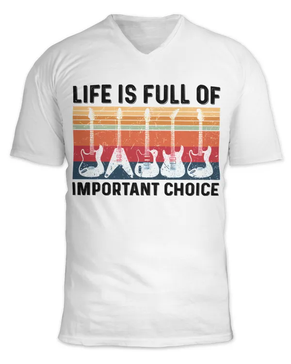 Unisex Jersey SS V-Neck T-Shirt