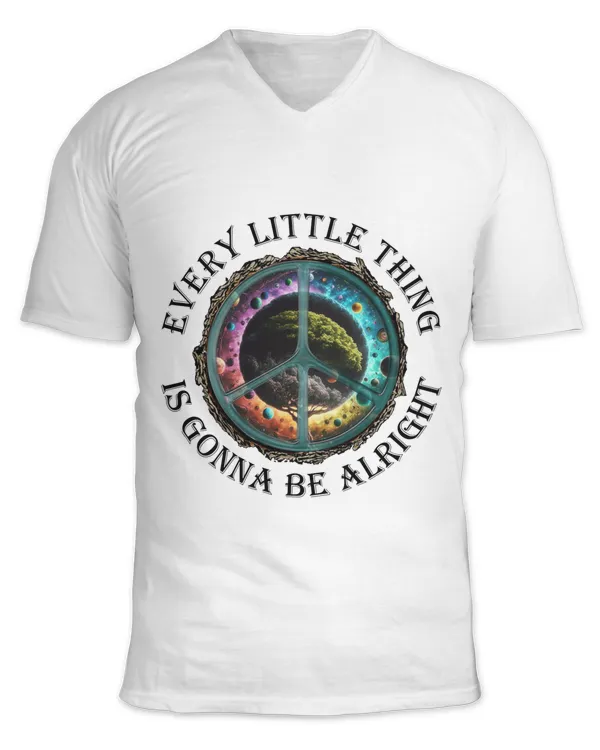 Unisex Jersey SS V-Neck T-Shirt