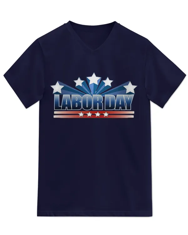 Unisex Jersey SS V-Neck T-Shirt