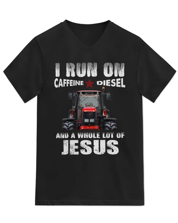 Unisex Jersey SS V-Neck T-Shirt