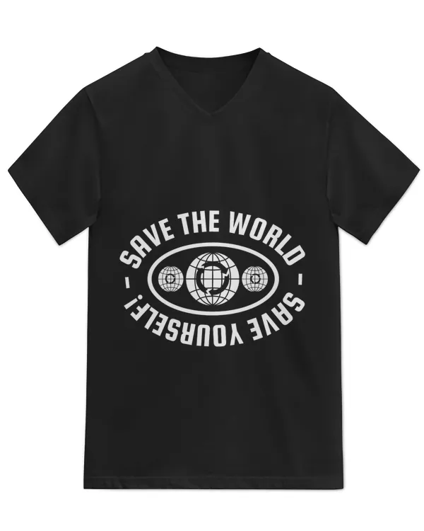 Unisex Jersey SS V-Neck T-Shirt