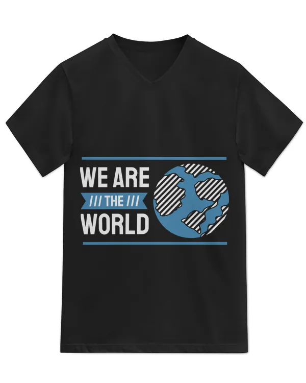 Unisex Jersey SS V-Neck T-Shirt