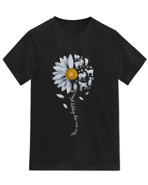 Unisex Jersey SS V-Neck T-Shirt