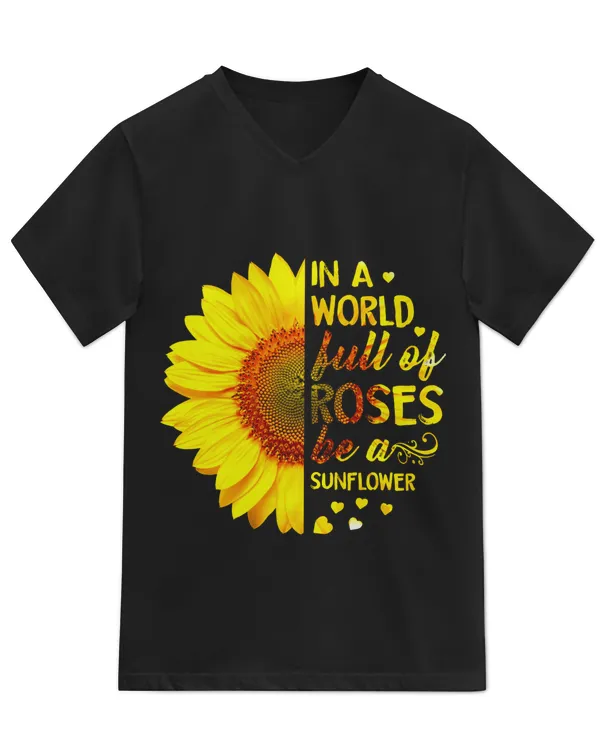 Unisex Jersey SS V-Neck T-Shirt