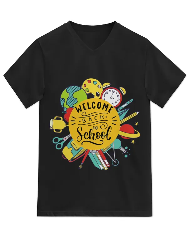 Unisex Jersey SS V-Neck T-Shirt