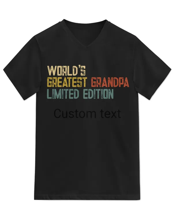 Unisex Jersey SS V-Neck T-Shirt