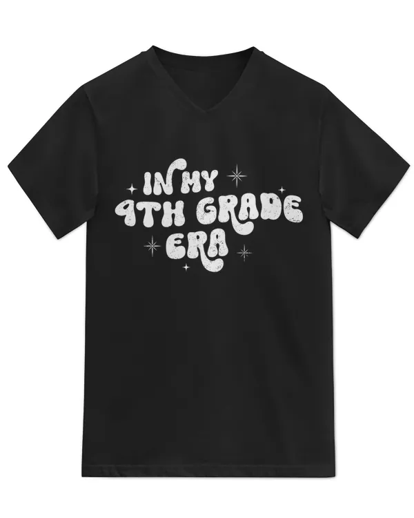 In  My Fourth Grade Era Shirt 4th Grade Teacher Groovy Retro