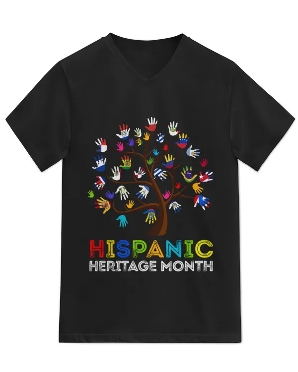 Hispanic Heritage Month Latino Countries Flags Men Women Kid
