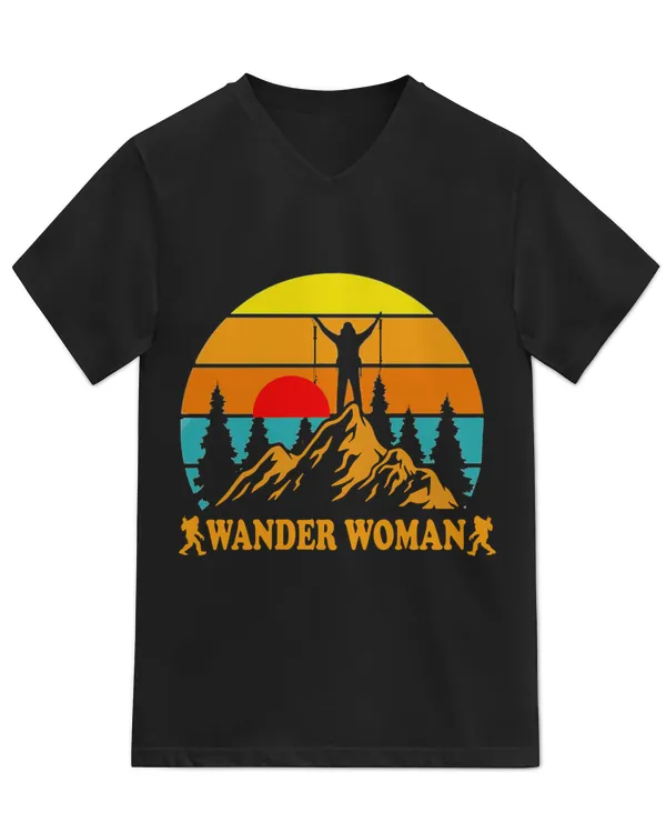 Unisex Jersey SS V-Neck T-Shirt