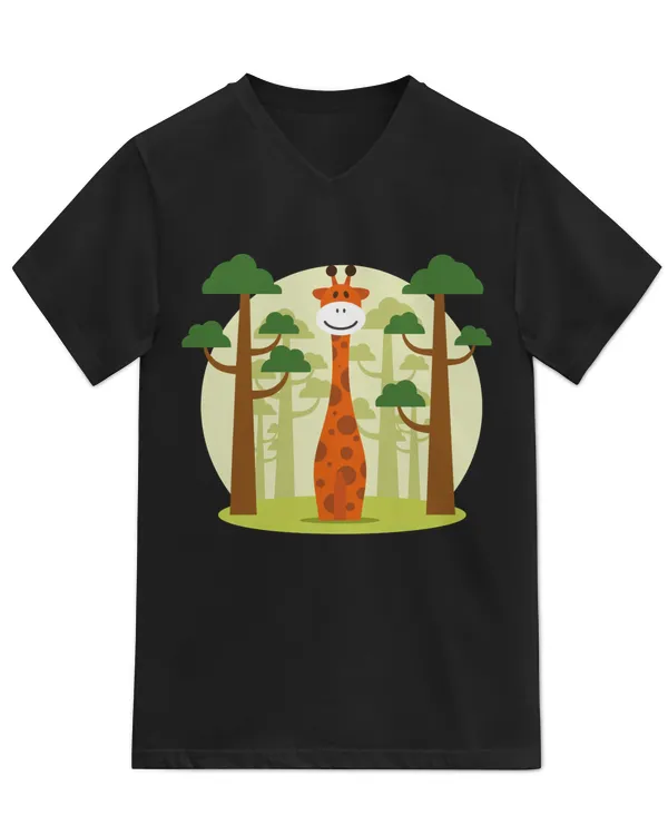 Unisex Jersey SS V-Neck T-Shirt