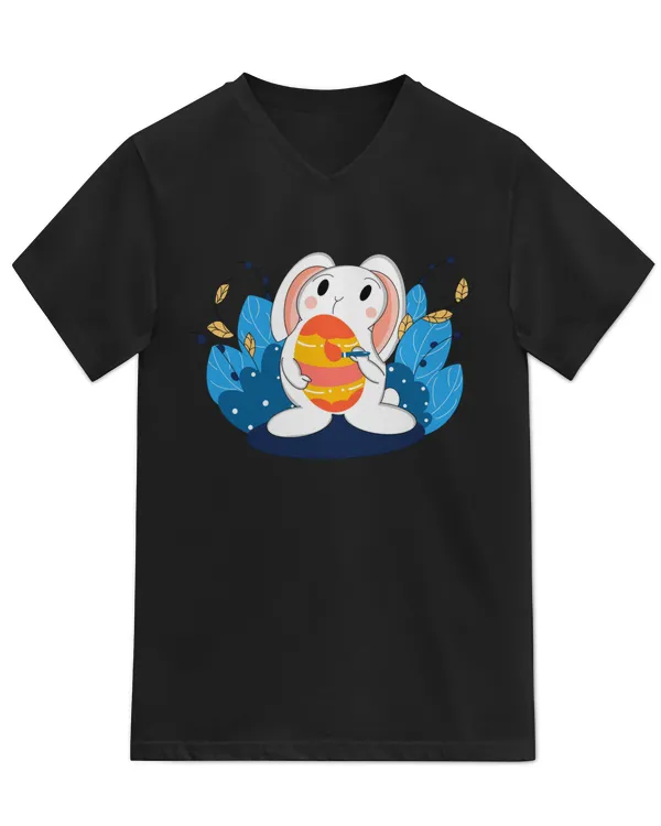 Unisex Jersey SS V-Neck T-Shirt