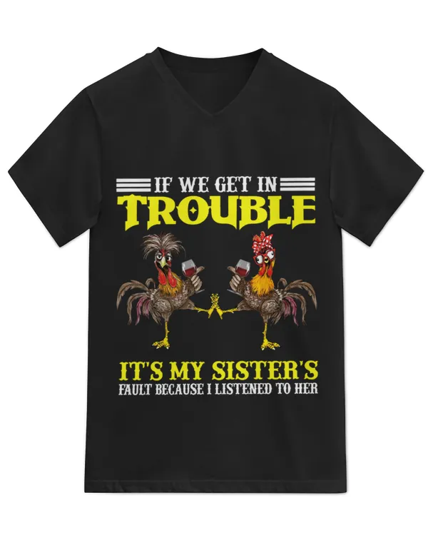 Unisex Jersey SS V-Neck T-Shirt