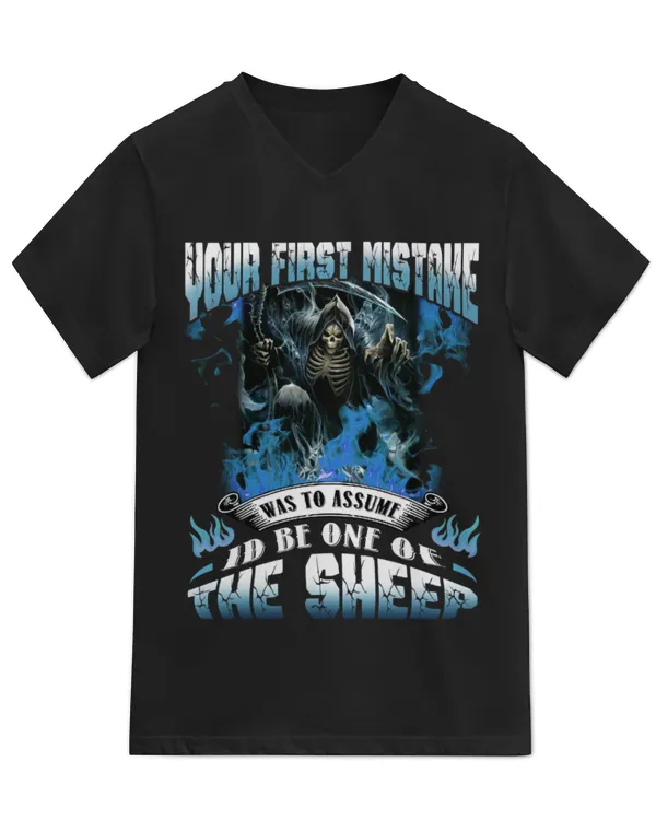 Unisex Jersey SS V-Neck T-Shirt