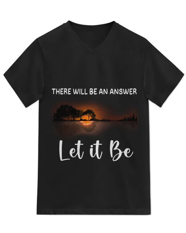 Unisex Jersey SS V-Neck T-Shirt