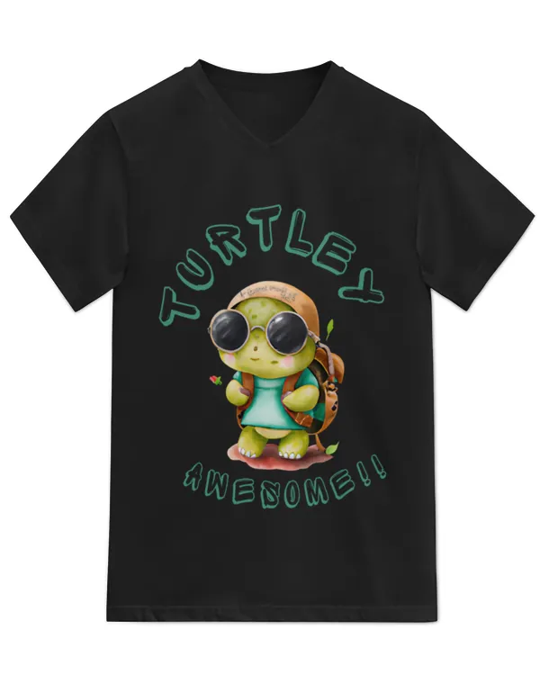 Unisex Jersey SS V-Neck T-Shirt