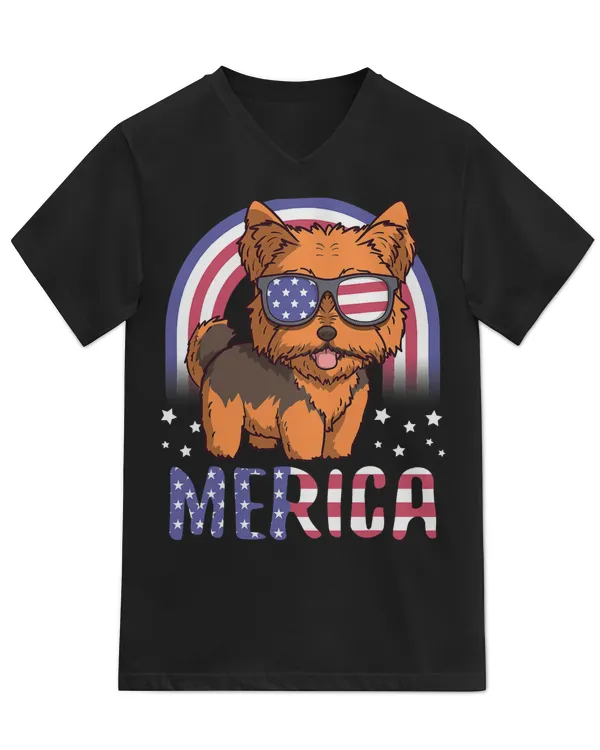 Unisex Jersey SS V-Neck T-Shirt