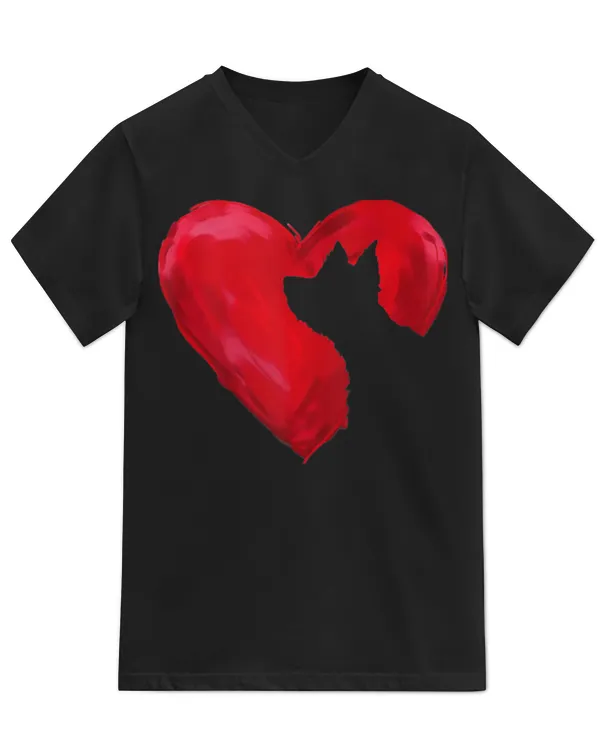 Unisex Jersey SS V-Neck T-Shirt