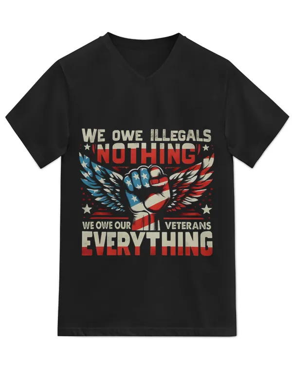 Unisex Jersey SS V-Neck T-Shirt